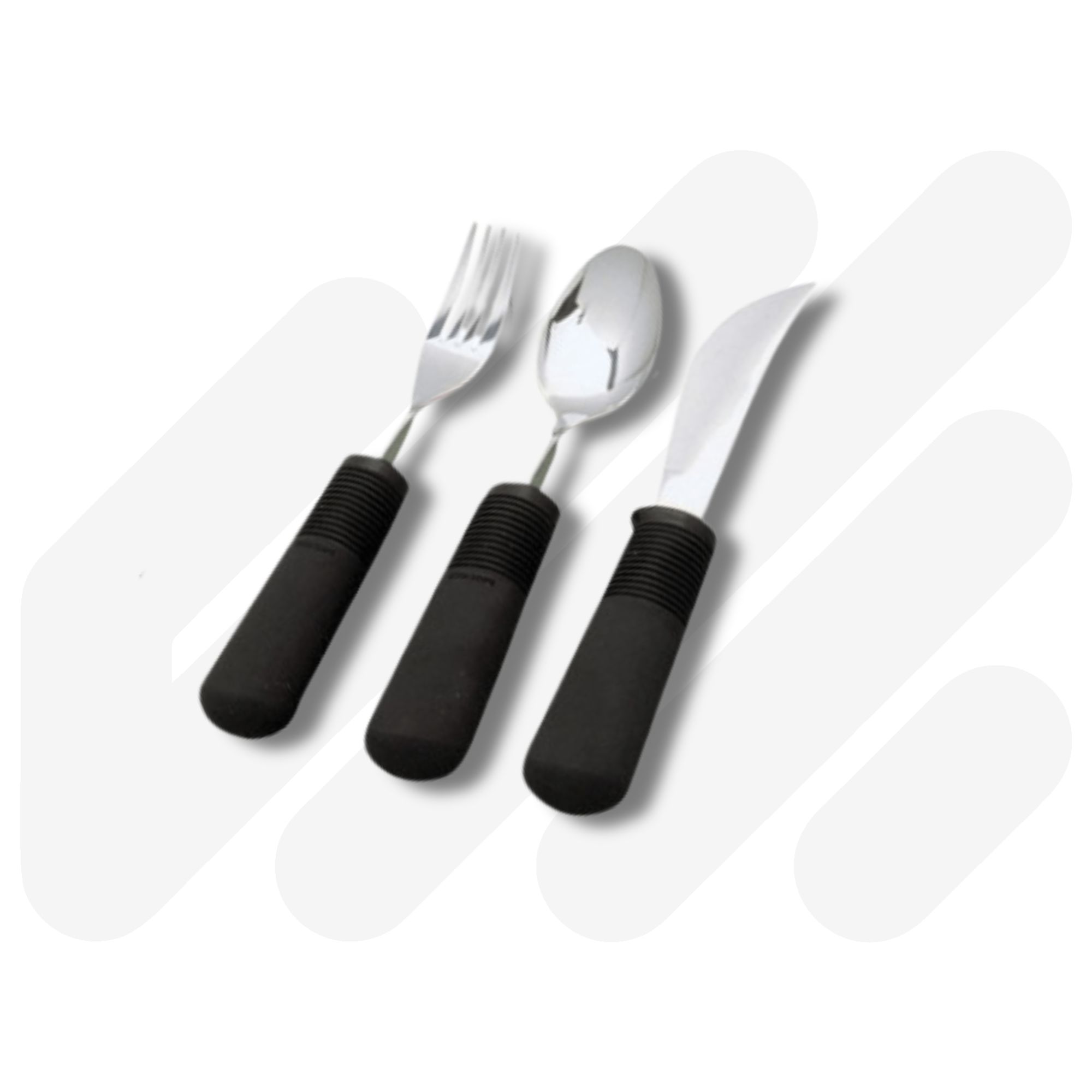 Weighted Bendable Cutlery 3pc Set