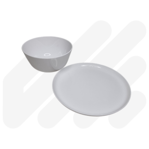 Palm Outdoor Non-Slip Bowl & Plate