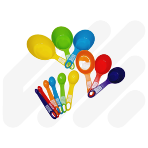Coloured Measuring Cups & Spoons